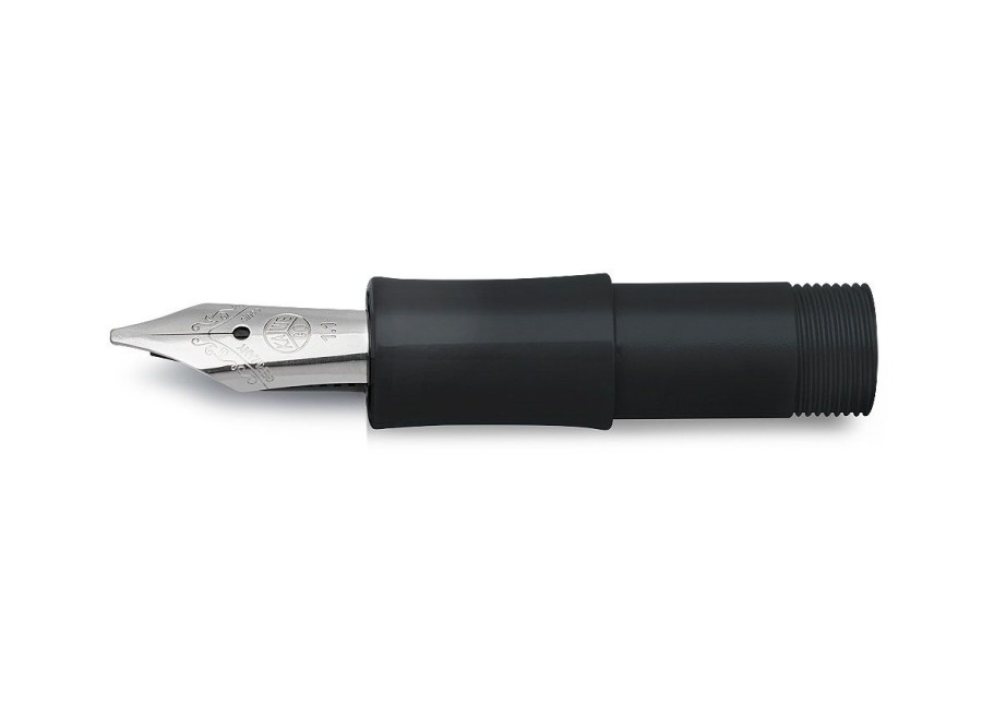 Zubehor Kaweco | Kaweco Kalligrafie Sport Mundstuck Black Mit Stahlfeder