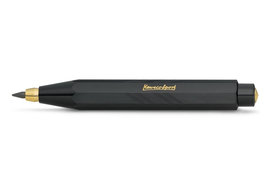 Stift Kaweco | Kaweco Classic Sport Guilloche Fallbleistift 3.2 Mm Black