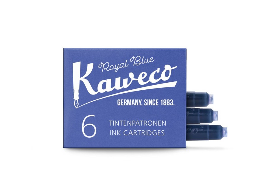 Zubehor Kaweco | Kaweco Tintenpatronen Konigsblau 6-Pack