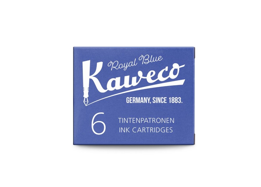 Zubehor Kaweco | Kaweco Tintenpatronen Konigsblau 6-Pack