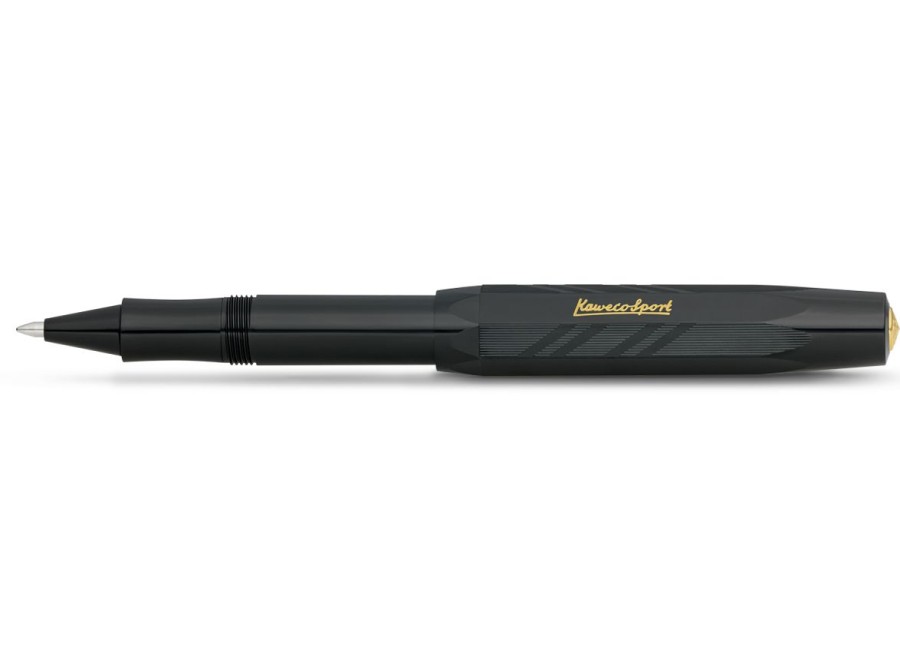 Stift Kaweco | Kaweco Classic Sport Guilloche Gel Roller Black