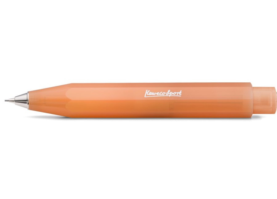 Stift Kaweco | Kaweco Frosted Sport Druckbleitift Soft Mandarin 0.7 Mm