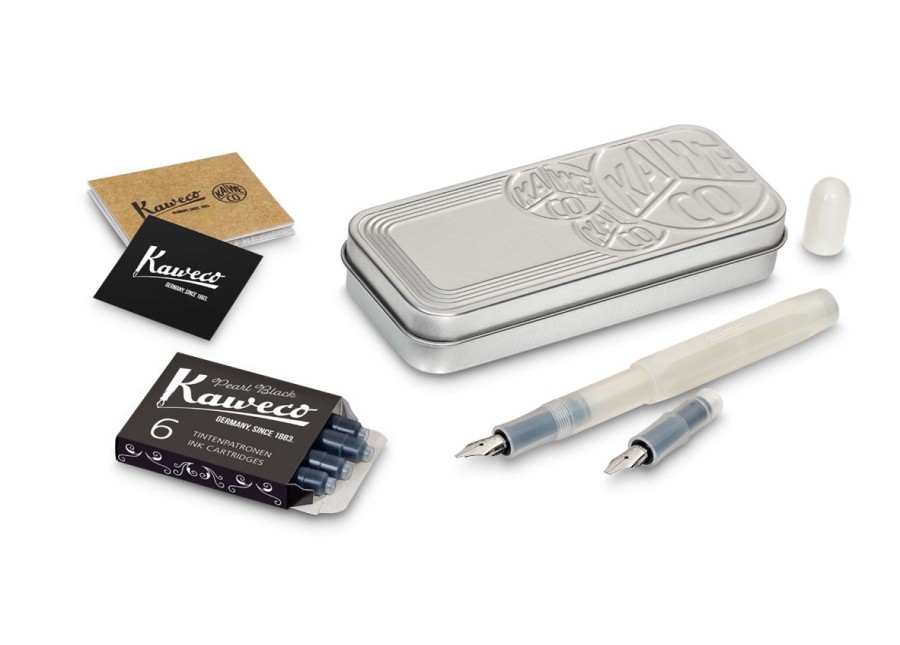 Stift Kaweco | Kaweco Kalligrafie Sport Set "S" Natural Coconut