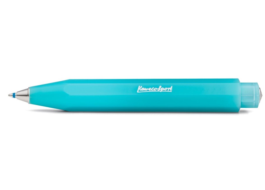 Stift Kaweco | Kaweco Frosted Sport Kugelschreiber Light Blueberry