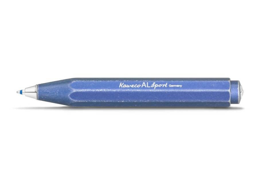 Stift Kaweco | Kaweco Al Sport Stonewashed Kugelschreiber Blue