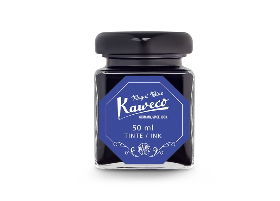 Zubehor Kaweco | Kaweco Tintenglas Konigsblau 50 Ml