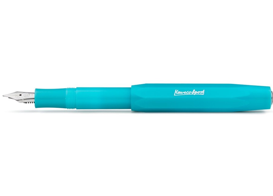 Stift Kaweco | Kaweco Frosted Sport Fullhalter Light Blueberry