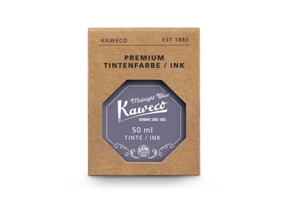 Zubehor Kaweco | Kaweco Tintenglas Mitternachtsblau 50 Ml