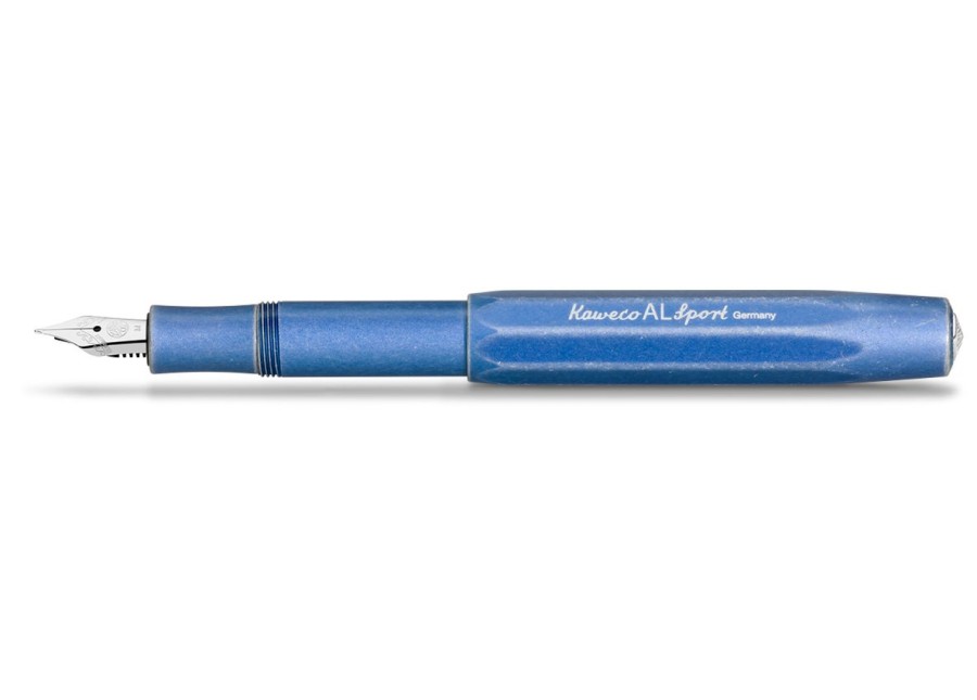 Stift Kaweco | Kaweco Al Sport Stonewashed Fullhalter Blue