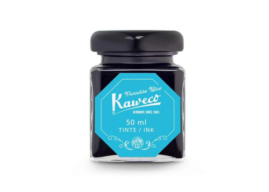 Zubehor Kaweco | Kaweco Tintenglas Paradiesblau 50 Ml