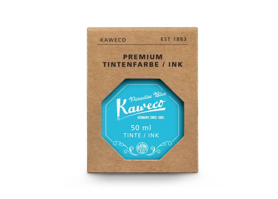 Zubehor Kaweco | Kaweco Tintenglas Paradiesblau 50 Ml