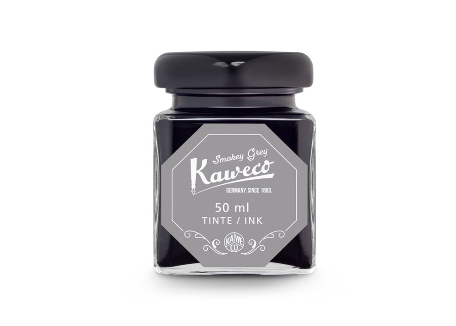 Zubehor Kaweco | Kaweco Tintenglas Rauchgrau 50 Ml