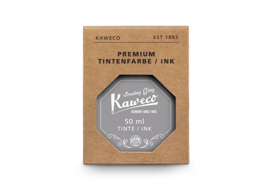 Zubehor Kaweco | Kaweco Tintenglas Rauchgrau 50 Ml