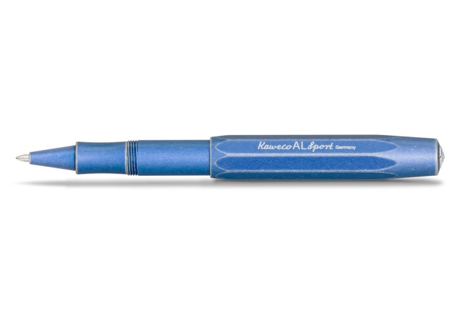 Stift Kaweco | Kaweco Al Sport Stonewashed Gel Roller Blue