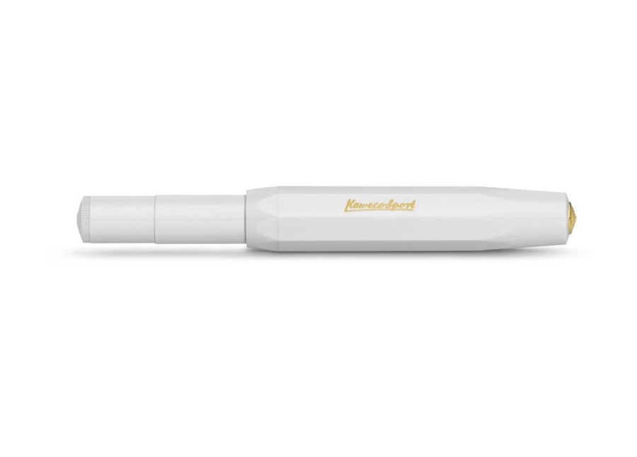 Stift Kaweco | Kaweco Classic Sport Gel Roller White