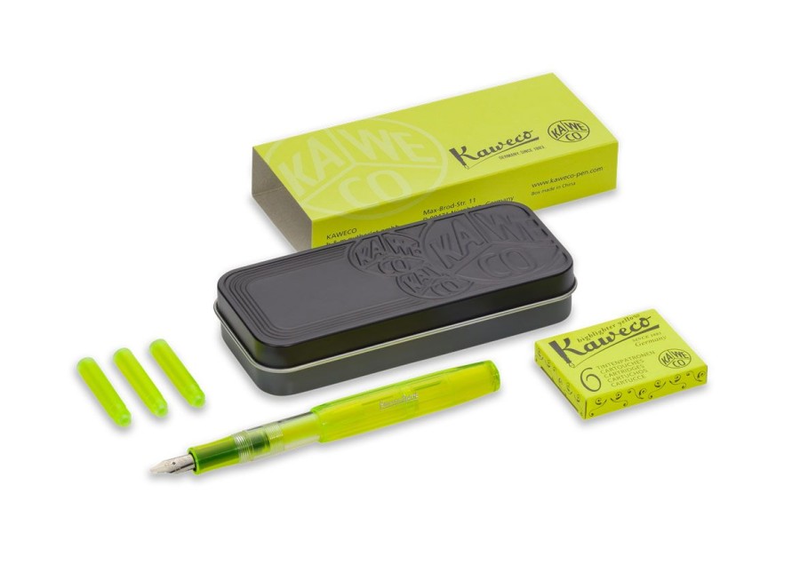 Stift Kaweco | Kaweco Leuchtmarker Set Yellow