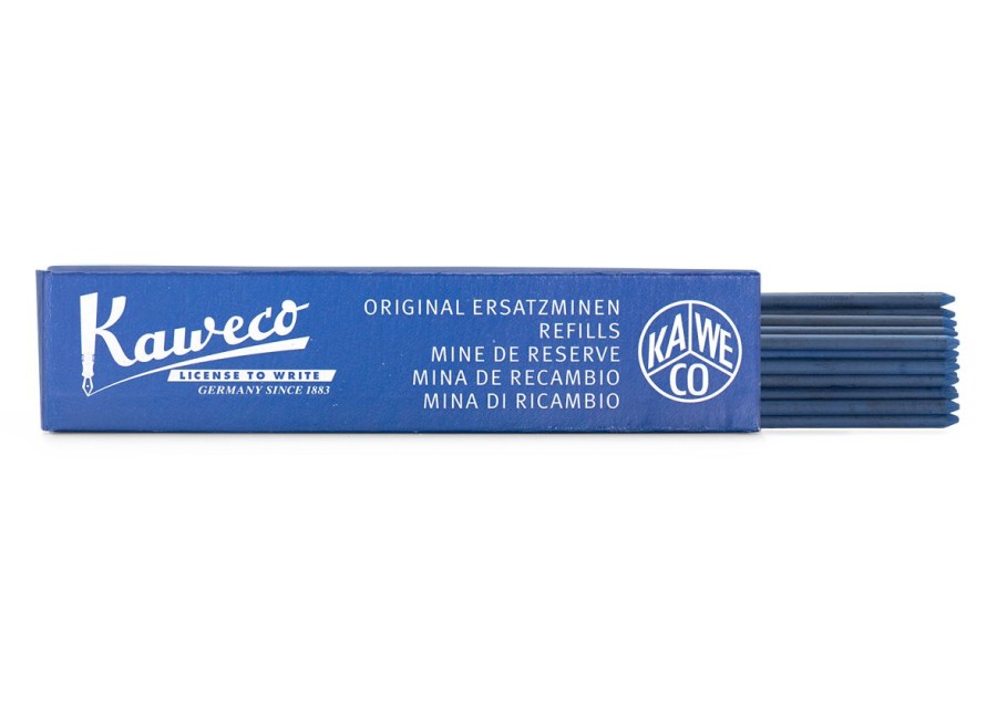 Zubehor Kaweco | Kaweco Bleistiftmine Blau 2.0 Mm, 24 Stuck / Box