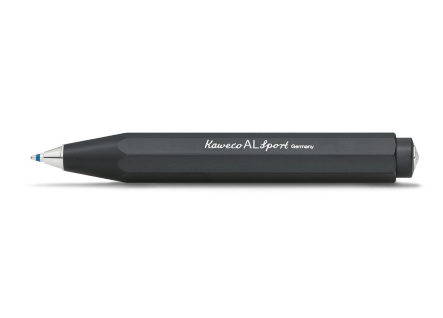 Stift Kaweco | Kaweco Al Sport Kugelschreiber Black