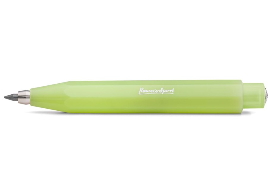 Stift Kaweco | Kaweco Frosted Sport Fallbleistift Fine Lime 3.2 Mm