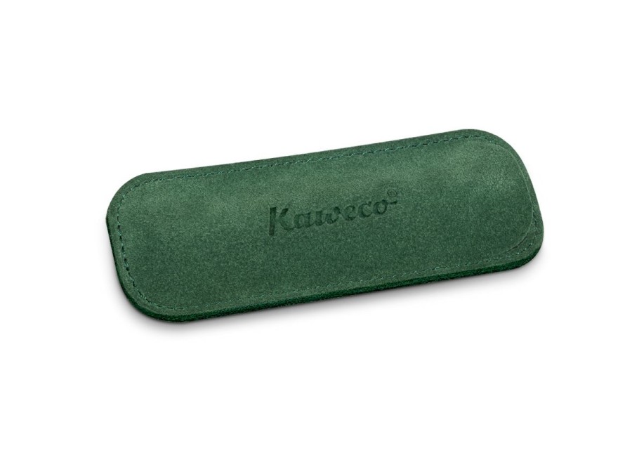 Zubehor Kaweco | Kaweco Eco 2Er Etui Velours Grun Fur Sport