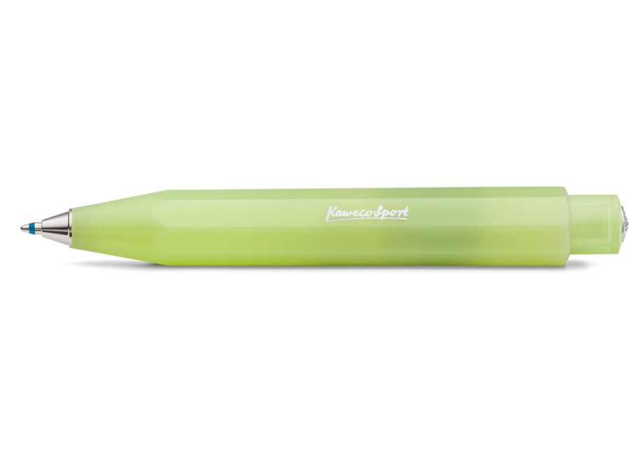 Stift Kaweco | Kaweco Frosted Sport Kugelschreiber Fine Lime