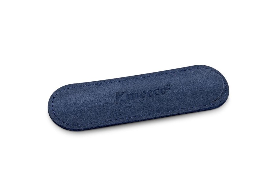 Zubehor Kaweco | Kaweco Eco 1Er Etui Velours Navy Fur Sport