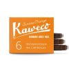 Zubehor Kaweco | Kaweco Tintenpatronen Sonnenorange 6-Pack