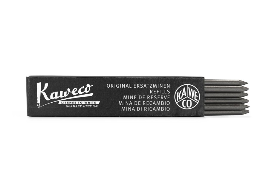 Zubehor Kaweco | Kaweco Bleistiftmine Schwarz / Box, 5B, Soft