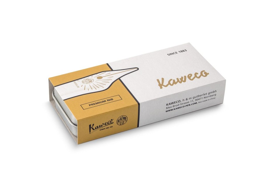 Zubehor Kaweco | Kaweco Premium Stahlfeder Vergoldet 060 Mit Gewinde