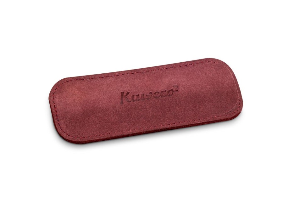 Zubehor Kaweco | Kaweco Eco 2Er Etui Velours Bordeaux Fur Sport