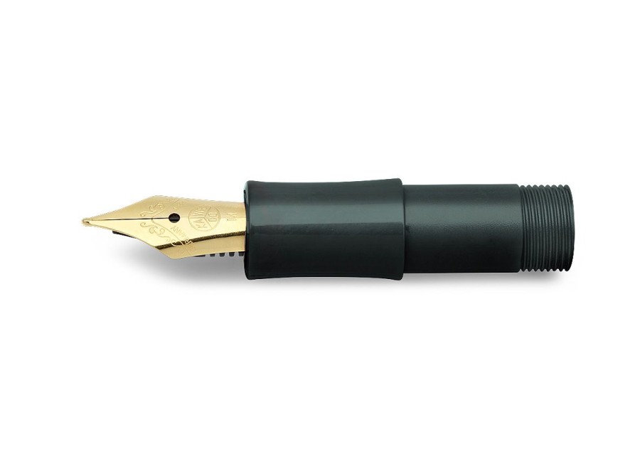 Zubehor Kaweco | Kaweco Classic Sport Mundstuck Green Mit Vergoldeter Stahlfeder