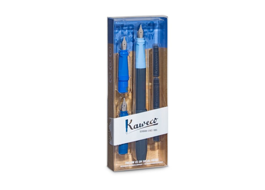 Stift Kaweco | Kaweco Perkeo Kalligrafie Set Blue