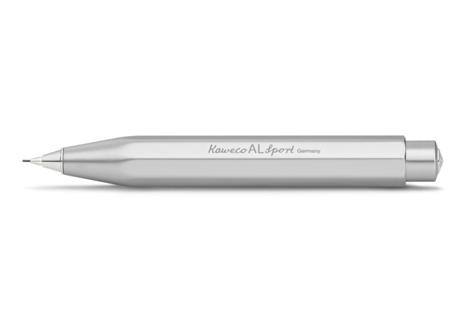 Stift Kaweco | Kaweco Al Sport Druckbleistift 0.7 Mm Silver