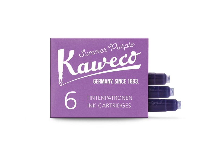 Zubehor Kaweco | Kaweco Tintenpatronen Sommerlila 6-Pack