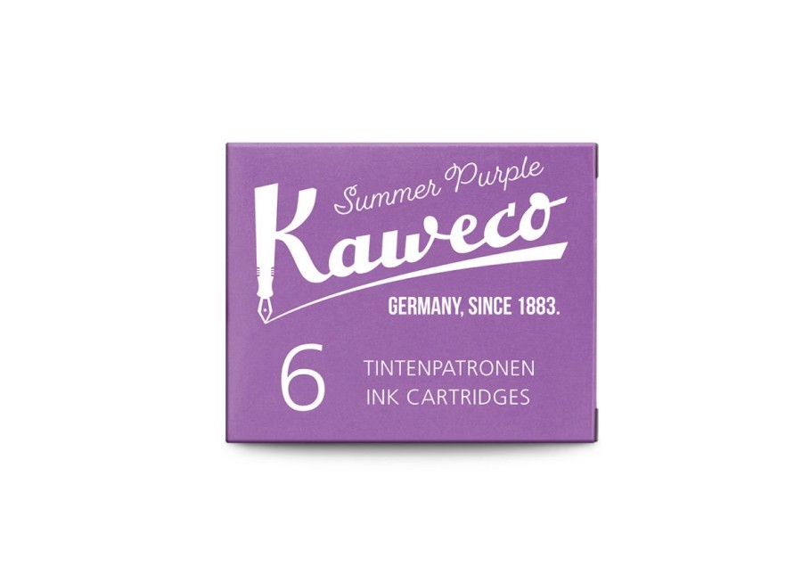 Zubehor Kaweco | Kaweco Tintenpatronen Sommerlila 6-Pack